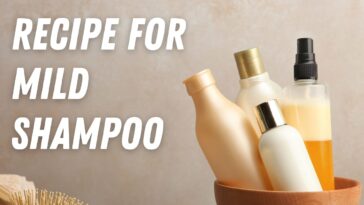Recipe for Mild Shampoo